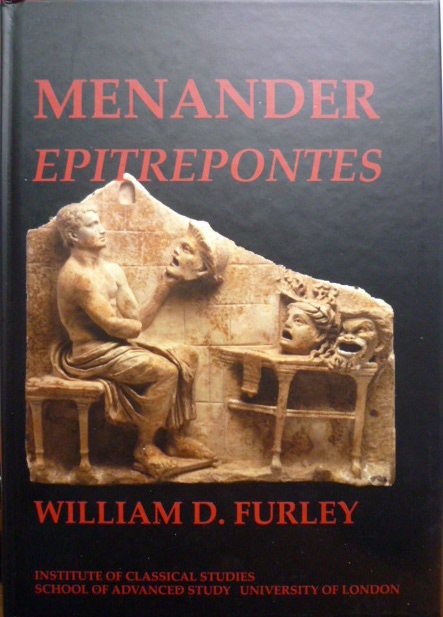 cover
  of Furley “Menander, Epitrepontes”